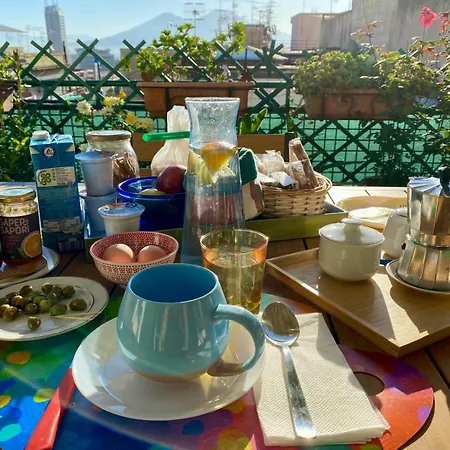 Alojamento de Acomodação e Pequeno-almoço La Casa Blu Nápoles